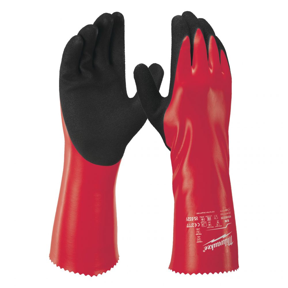 Chemische Handschuhe Grip Größe 7 (S)